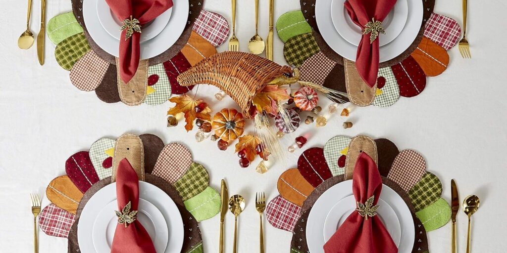 Thanksgiving Turkey Placemats