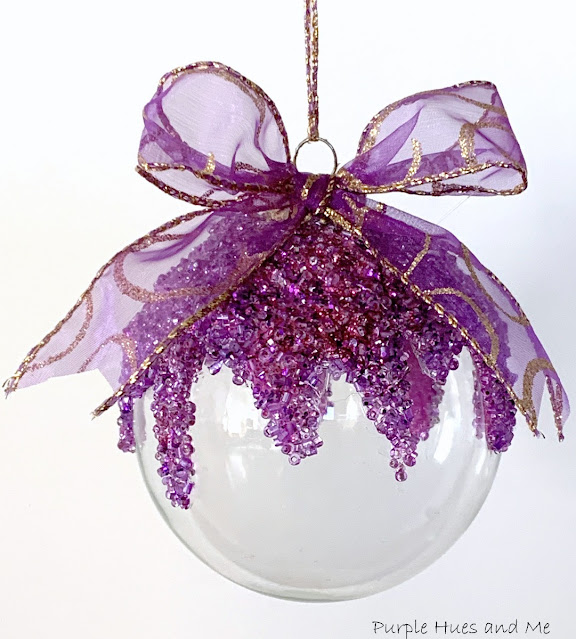 Seed Beads Design Ornament