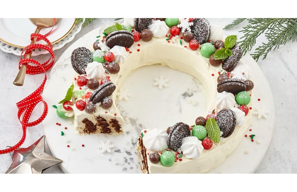 Easy Choc Ripple Wreath