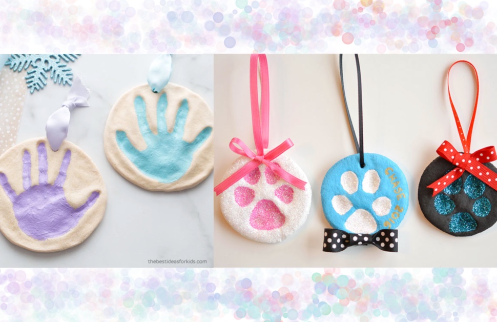 Salt dough Handprint / Pawprint Ornament