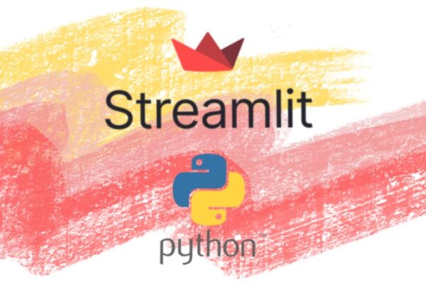 Streamlit and Python Logos