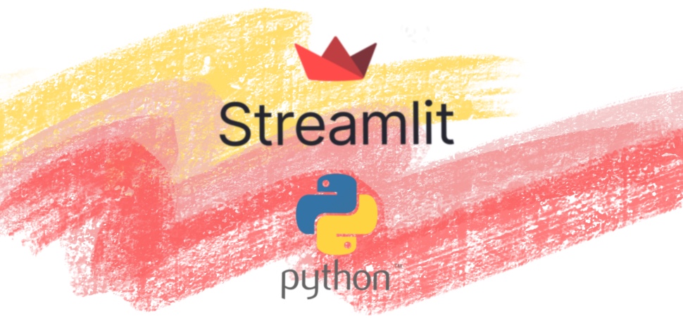 Streamlit and Python Logos