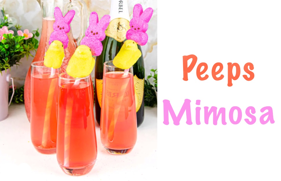 Easter Peeps Mimosa