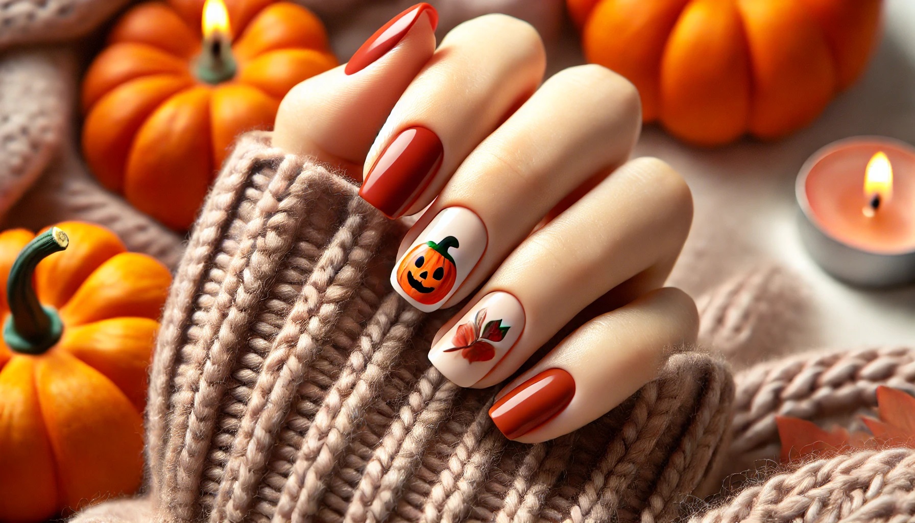 Fall Nail Designs Featured Image