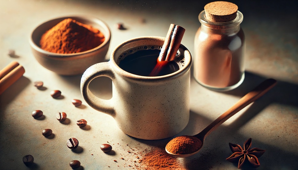 Black Coffee with Cinnamon