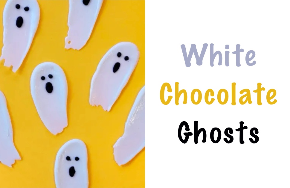 White Chocolate Ghosts