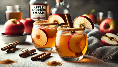 Apple Bourbon Smash