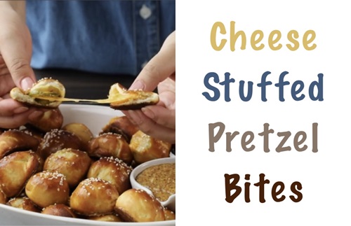 Cheese-Stuffed Pretzel Bites