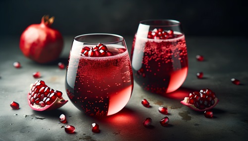 Pomegranate Spritzer