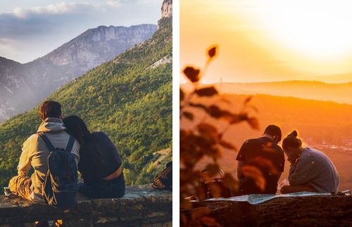 Unique Date Ideas_Sunset Hike & Picnic